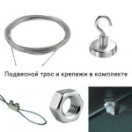 Защитный экран для кассы плоский-подвесной